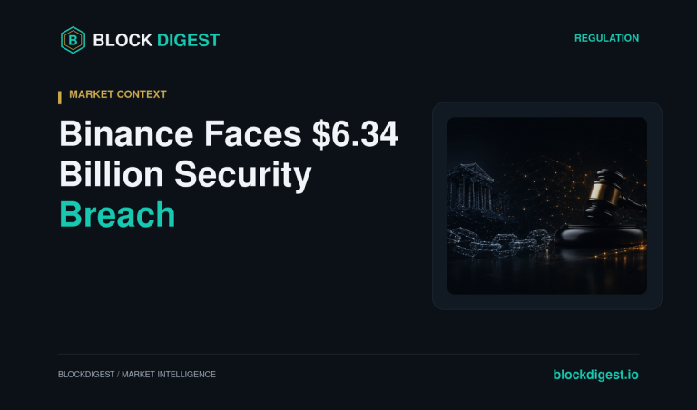 Binance Faces $6.34 Billion Security Breach